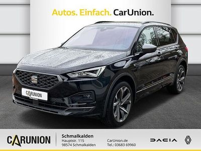 Deep schwarz metallic Gebraucht 2024 Seat Tarraco FR SUV | 39.890 € (Etwas zu teuer)