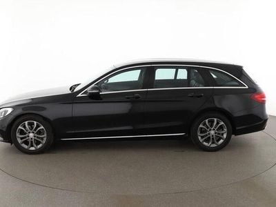 Gebraucht Mercedes C180 AMG line 156 PS (114 kW) 2015 Schwarz Kombi