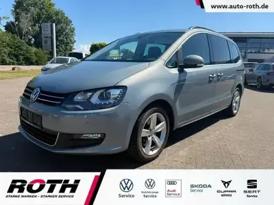 Gebraucht VW Sharan Comfortline 150 PS (110 kW) 2014 Pantheon grau metallic Van / Kleinbus
