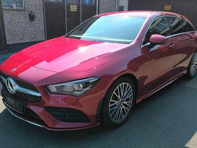 Gebraucht Mercedes CLA180 Shooting Brake AMG 136 PS (100 kW) 2022 Patagonienrot  metalliclack Kombi