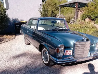 Brugt Mercedes 280 160 HK (117 kW) 1968 Blå Sedan