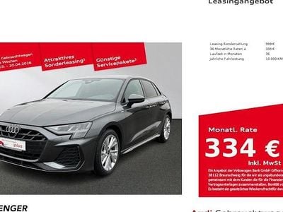 Gebraucht Audi A3 S-Line 150 PS (110 kW) 2025 Daytonagrau perleffekt Limousine