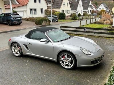 Second-hand Porsche Boxster S 280 CP (205 kW) 2004 Argintiu Cabrio