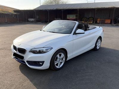Gebraucht BMW 218 Sport Line 136 PS (100 kW) 2020 Weiß Cabrio