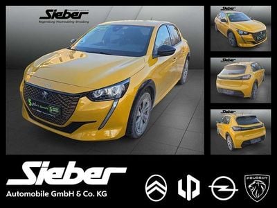 Gebraucht Peugeot e-208 Allure 100 kW (136 PS) 2023 Gelb Kleinwagen