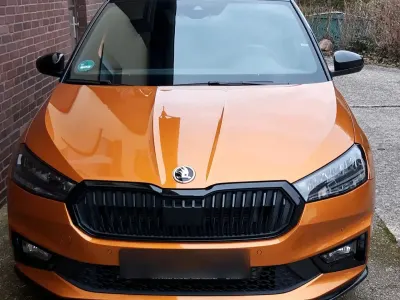 Gebraucht Skoda Fabia Monte Carlo 150 PS (110 kW) 2023 Orange Kleinwagen