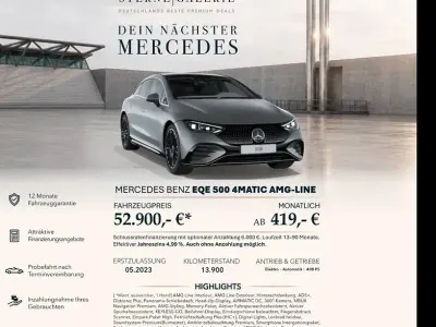 Gebraucht Mercedes EQE500
