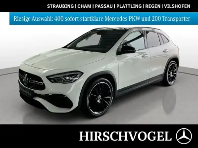 Gebraucht Mercedes GLA250 AMG line 224 PS (164 kW) 2022 Unilack polarweiß SUV
