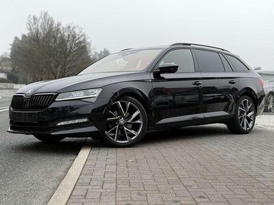 Gebraucht Skoda Superb SportLine 190 PS (139 kW) 2020 Schwarzmagic perleffekt Kombi
