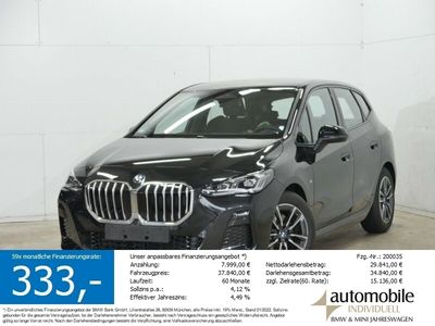 Gebraucht BMW 220 Active Tourer M Sport 150 PS (110 kW) 2024 Saphirschwarz met. Van / Kleinbus
