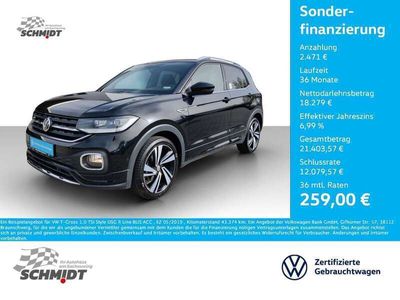 gebraucht VW T-Cross - 1.0 TSI Style DSG R Line BLIS ACC