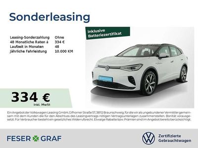 Gebraucht VW ID.4 GTX 219 kW (299 PS) 2022 Gletscherweiß SUV