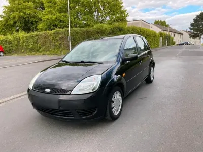 Gebraucht Ford Fiesta 2002 Schwarz Kleinwagen