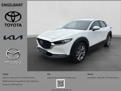 Gebraucht Mazda CX-30 Selection 122 PS (89 kW) 2023 Weiss SUV