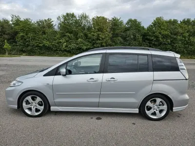 Gebraucht Mazda 5 Exclusive 143 PS (105 kW) 2006 Silber Van / Kleinbus
