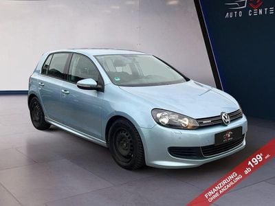 Usata VW Golf VI 105 CV (77 kW) 2010 Blu Utilitaria