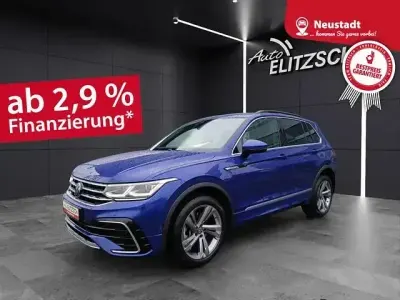 Second-hand VW Tiguan R-line 200 CP (147 kW) 2022 Albastru SUV