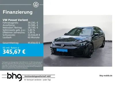 Gebraucht VW Passat R-line 150 PS (110 kW) 2025 Schwarz Kombi
