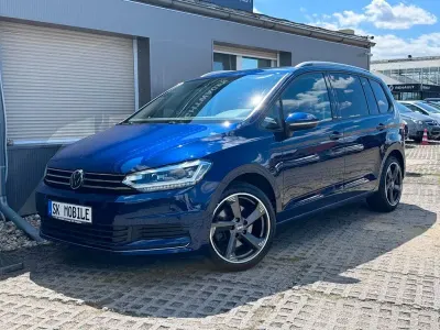 Gebraucht VW Touran Active 150 PS (110 kW) 2021 Blau Van / Kleinbus