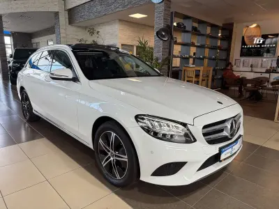 Gebraucht Mercedes C200 184 PS (135 kW) 2020 Weiß Kombi