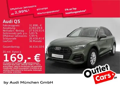 Gebraucht Audi Q5 Advanced 163 PS (119 kW) 2023 Distriktgrün metallic SUV