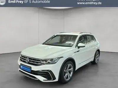 Brugt VW Tiguan R-line 150 HK (110 kW) 2021 Hvid SUV