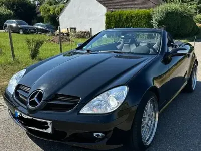 Gebraucht Mercedes SLK350 272 PS (200 kW) 2005 Schwarz Cabrio