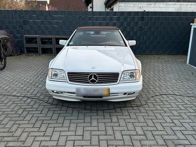 Gebraucht Mercedes SL600 394 PS (289 kW) 1998 Weiß Cabrio