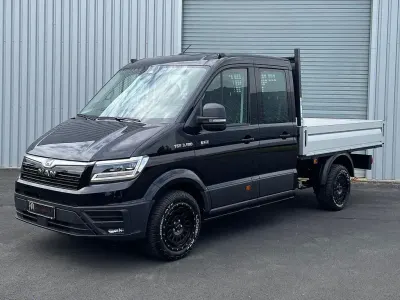 Neu MAN TGE 177 PS (130 kW) 2026 Schwarz Van