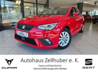Brugt Seat Ibiza Style 95 HK (69 kW) 2023 Rød Hatchback