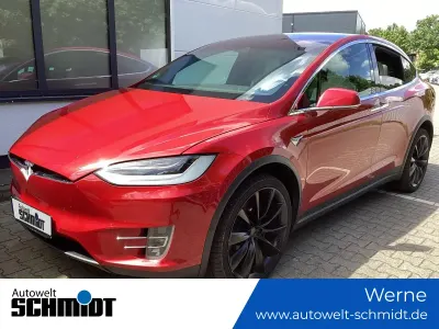 Gebraucht Tesla Model X 397 kW (541 PS) 2020 Sonderfarbe SUV