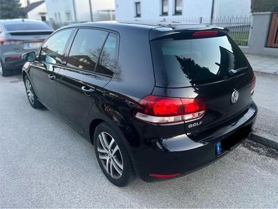 Gebraucht VW Golf VI 102 PS (75 kW) 2009 Schwarz Kleinwagen