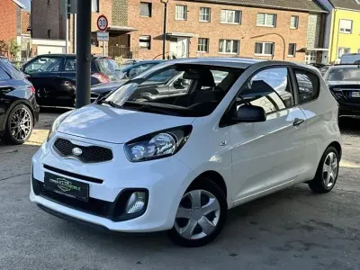 Gebraucht Kia Picanto 69 PS (50 kW) 2013 Weiß Kleinwagen