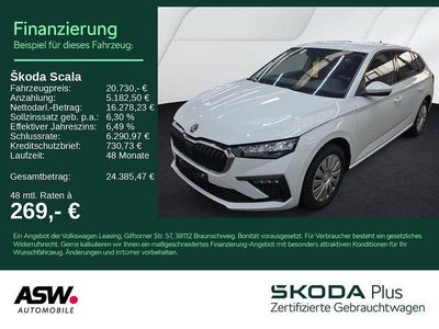 Usata Skoda Scala Essence 116 CV (85 kW) 2025 Bianco Utilitaria