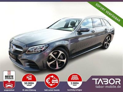 Grau Gebraucht 2020 Mercedes C300e AMG line Kombi | 28.488 € (Teuer)