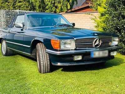 Usata Mercedes SL300 188 CV (138 kW) 1986 Blu Cabrio