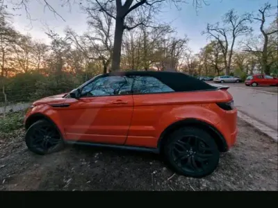 Usata Land Rover Range Rover evoque 180 CV (132 kW) 2016 Arancione Cabrio