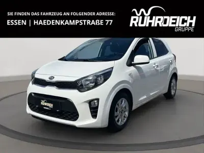 Gebraucht Kia Picanto DREAM-TEAM Edition 84 PS (61 kW) 2019 (ud) schneeweiss Kleinwagen
