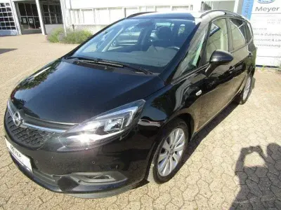 Gebraucht Opel Zafira 140 PS (102 kW) 2018 Schwarz Van / Kleinbus