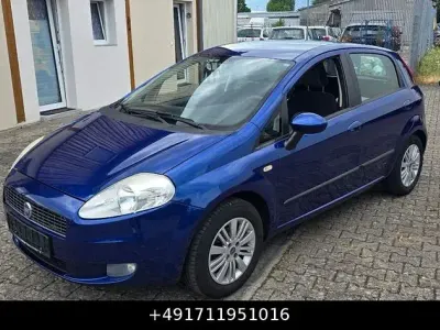 Gebraucht Fiat Grande Punto Emotion 95 PS (69 kW) 2007 Blau Kleinwagen