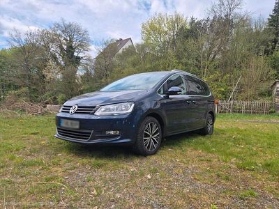 Usata VW Sharan 177 CV (130 kW) 2015 Blu Monovolume