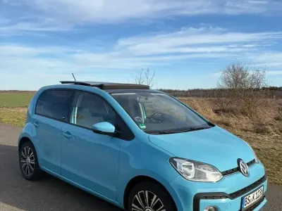 Gebraucht VW up! Sound 90 PS (66 kW) 2017 Blau Kleinwagen