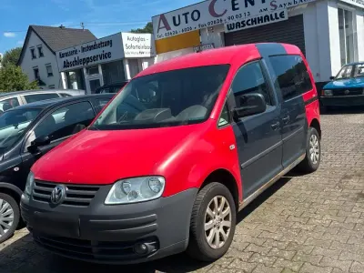 Gebraucht VW Caddy 105 PS (77 kW) 2005 Rot Van / Kleinbus