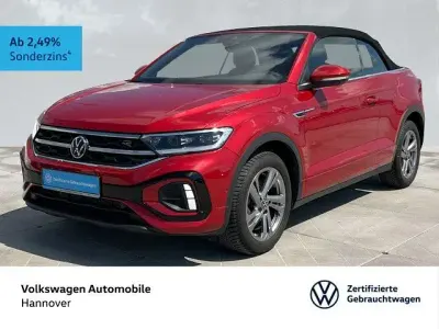 Gebraucht VW T-Roc Cabriolet R-line 150 PS (110 kW) 2025 Rot Cabrio