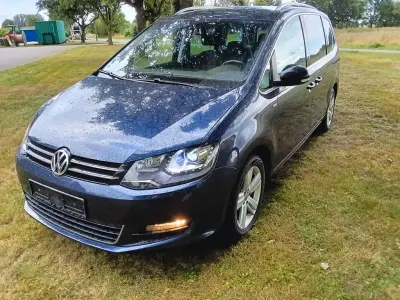 Gebraucht VW Sharan Match 140 PS (102 kW) 2013 Blau Van / Kleinbus