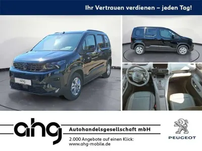 Neu Peugeot Rifter 131 PS (96 kW) 2026 Schwarz Van / Kleinbus