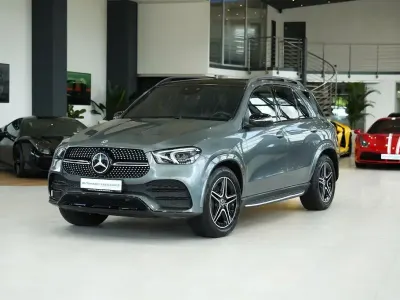 Gebraucht Mercedes GLE400 AMG line 330 PS (242 kW) 2022 Selenitgrau  metalliclack SUV