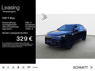 Neu VW T-Roc R-line 150 PS (110 kW) 2026 Schwarz SUV