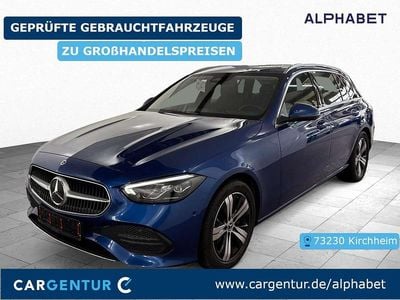 Gebraucht Mercedes C200 Avantgarde 163 PS (119 kW) 2023 Spektralblau Kombi