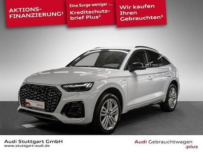 Gebraucht Audi Q5 Sportback S-Line 367 PS (269 kW) 2024 Gletscherweiß metallic SUV